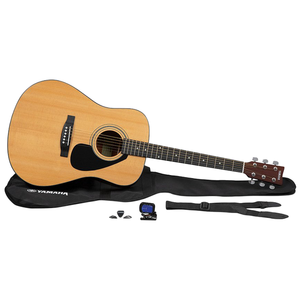 Front of Yamaha GigMaker Deluxe FG800J Acoustic Pack w/Bag.