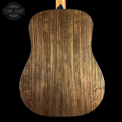 Back of Taylor Custom TSG Anniversary Dread Adirondack / Indian Rosewood 1207235012.