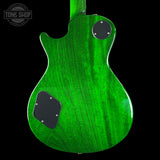Back of PRS S2 Wood Library McCarty 594 Singlecut Quilt Eriza Verde.