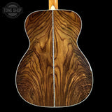Back of Martin Custom Shop 0000 Wild Grain East Indian Rosewood.