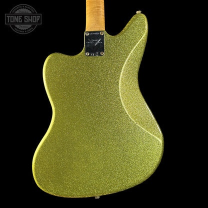 Back of Fender Custom Shop 1962 Jaguar Journeyman Relic PHC CHSP.