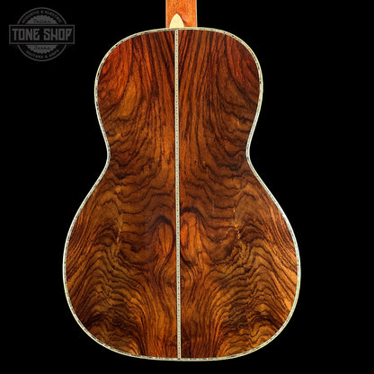 Back of Martin Custom Shop 00-12F 45 Style Adirondack/Wild Grain East Indian Rosewood.