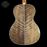 Back of Martin Custom Shop 00 28 Style Adirondack / Exceptionally Figured Black Walnut.