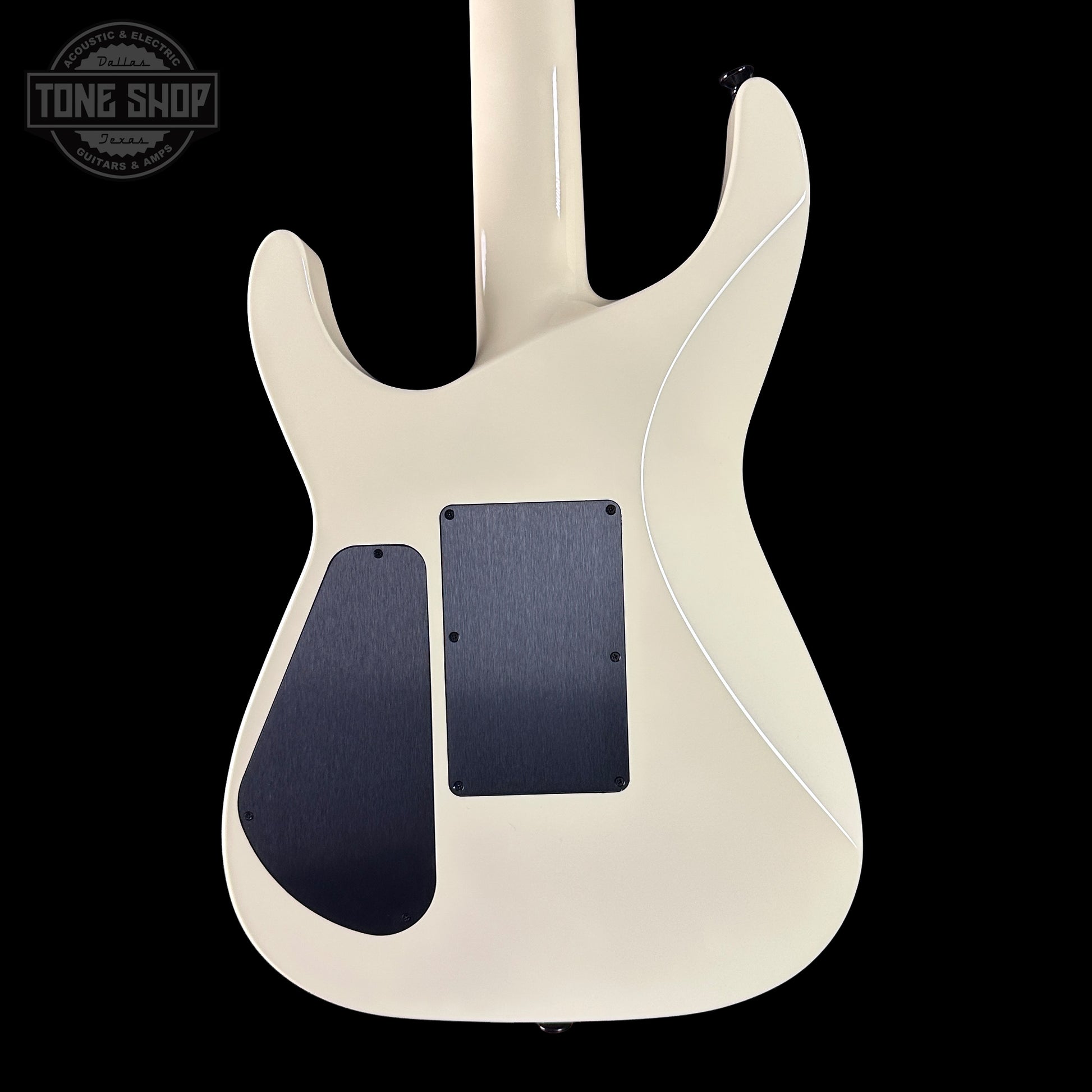 Back of Jackson Custom Shop TSG Illuminati SL2H FR Vanilla Shake.