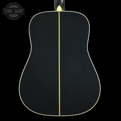 Back of Martin Custom Shop D-41 Black Sitka/EIR.