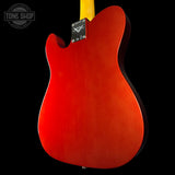 Back angle of Fender Custom Shop 1967 Telecaster Bigsby Deluxe Closet Classic.