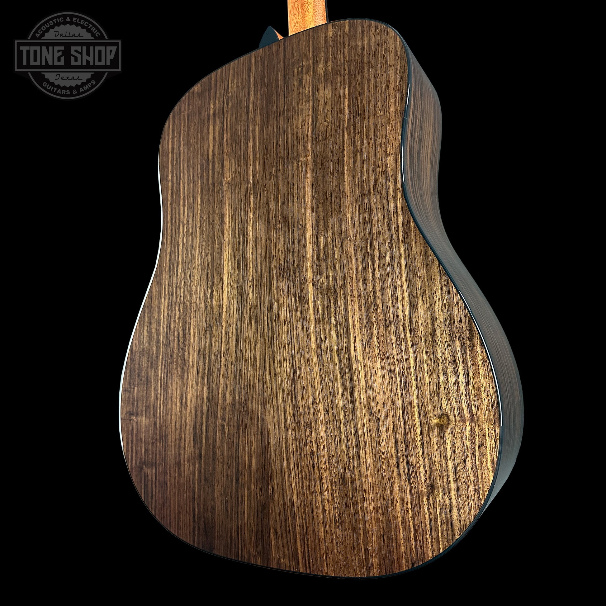 Back angle of Taylor Custom TSG Anniversary Dread Adirondack / Indian Rosewood 1207235012.