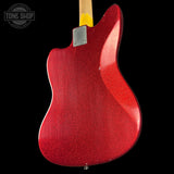 Back angle of Nash JG-63 Red Sparkle Light Aging.