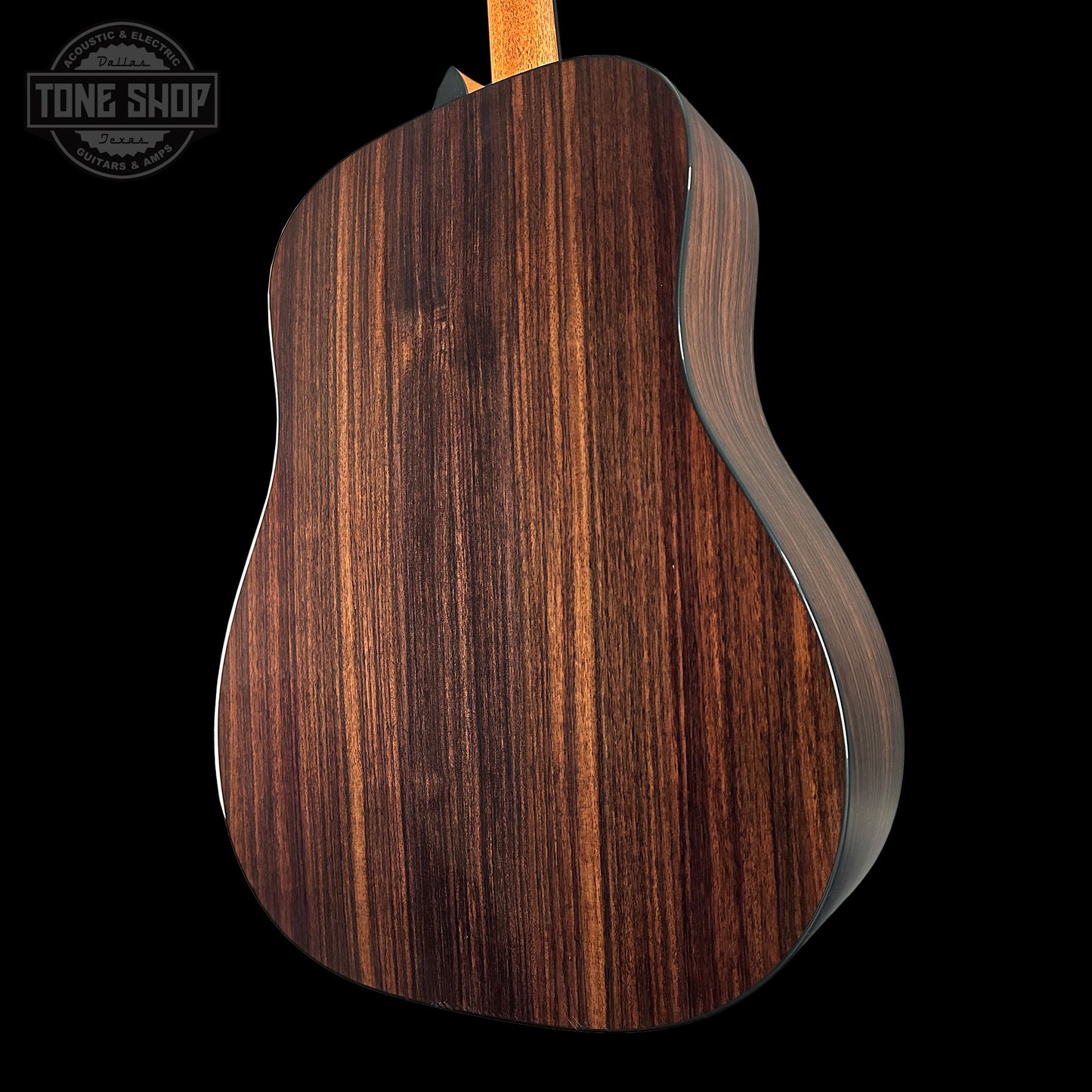 Back angle of Taylor Custom TSG Anniversary Dread Adirondack / Indian Rosewood 1207245040.