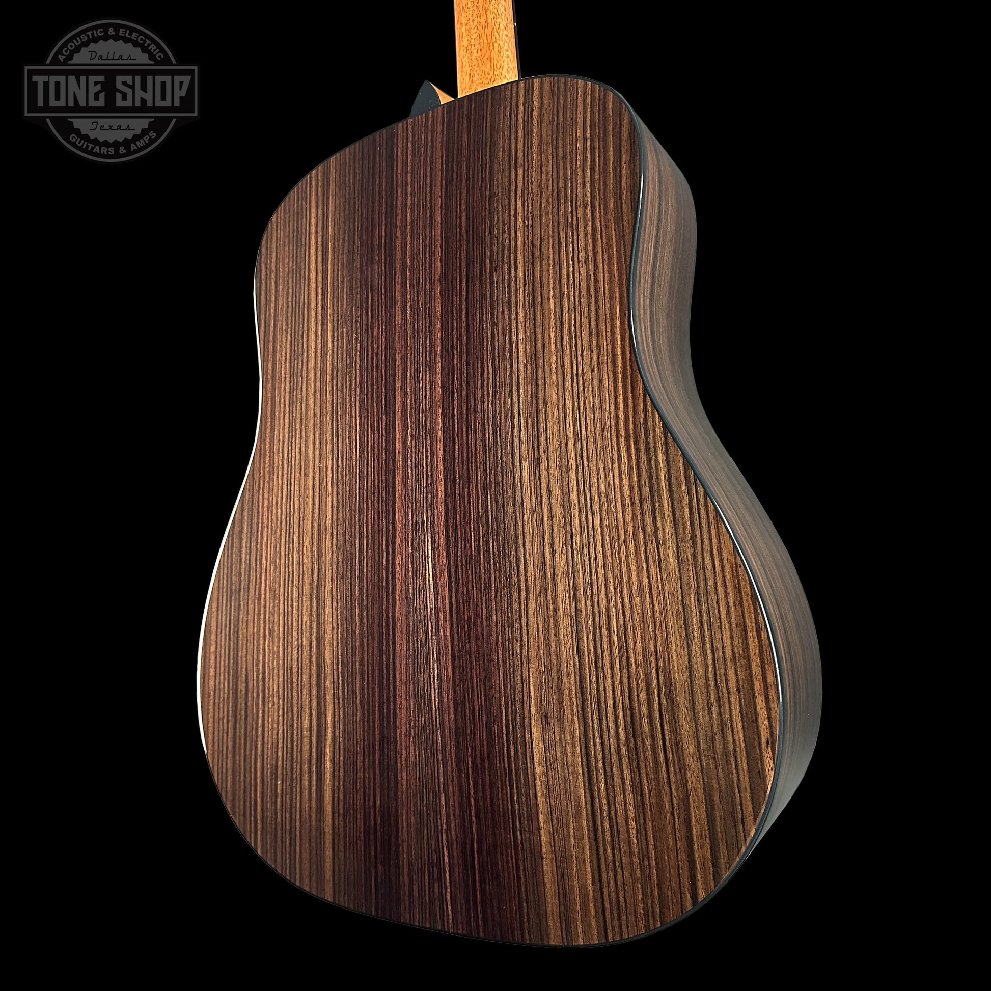 Back angle of Taylor Custom TSG Anniversary Dread Adirondack / Indian Rosewood 1207155078.
