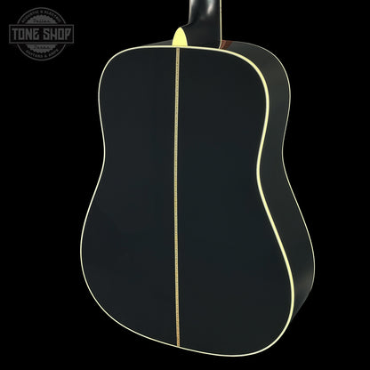 Back angle of Martin Custom Shop D-41 Black Sitka/EIR.