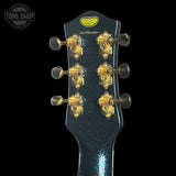 Back of headstock of Gretsch Custom Shop G6128-62 Holoflake NOS.
