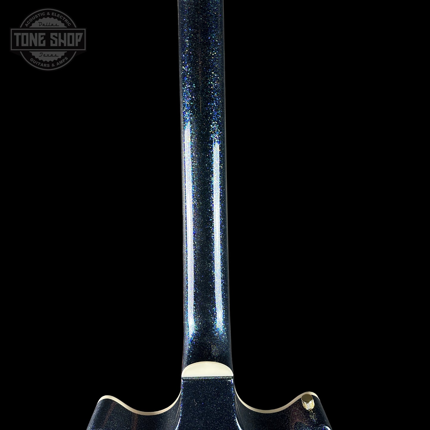 Back of neck of Gretsch Custom Shop G6128-62 Holoflake NOS.