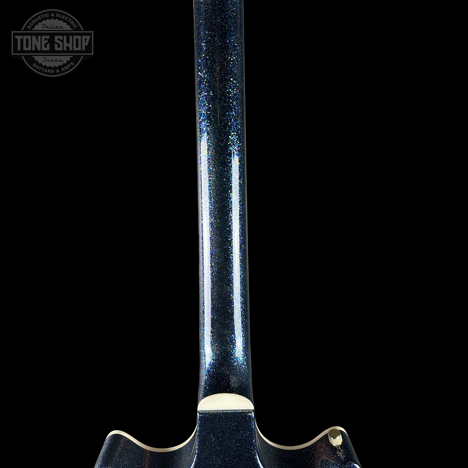 Back of neck of Gretsch Custom Shop G6128-62 Holoflake NOS.