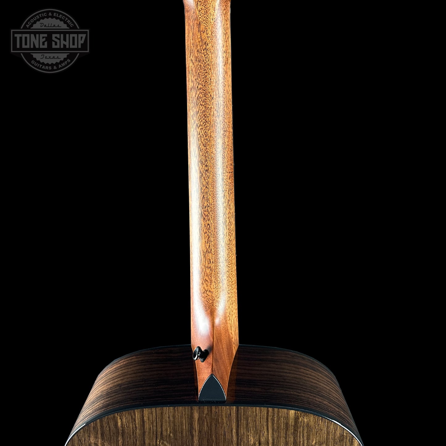 Back of neck of Taylor Custom TSG Anniversary Dread Adirondack / Indian Rosewood 1207235012.