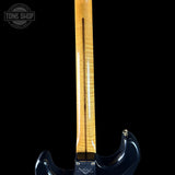 Back of neck of Fender Custom Shop 1957 Stratocaster Relic Black AAA Maple Neck.