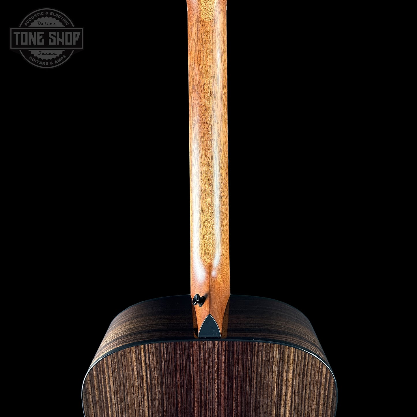 Back of neck of Taylor Custom TSG Anniversary Dread Adirondack / Indian Rosewood 1207155078.
