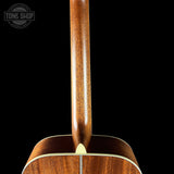 Back of neck of Martin Custom Shop OM 41 Style Adirondack / Sinker Mahogany.