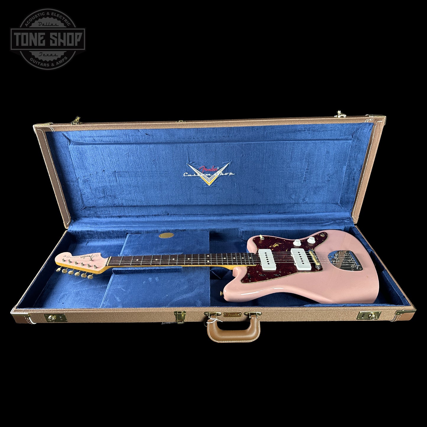Fender Custom Shop 1962 Jazzmaster Journeyman Relic PHC SPK in case.