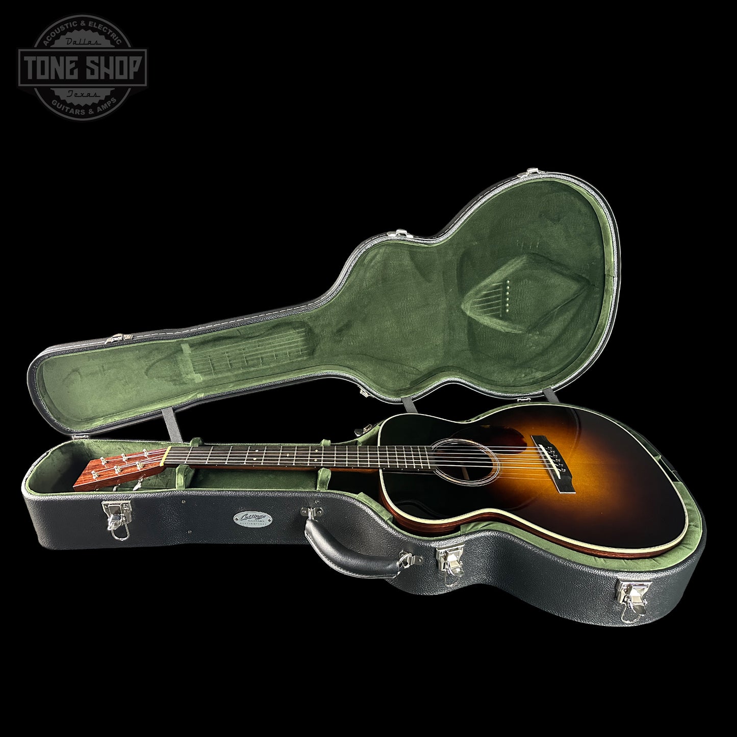 Collings OM2H A HC Hill Country Sunburst Adirondack/East Indian Rosewood w/Case 35903