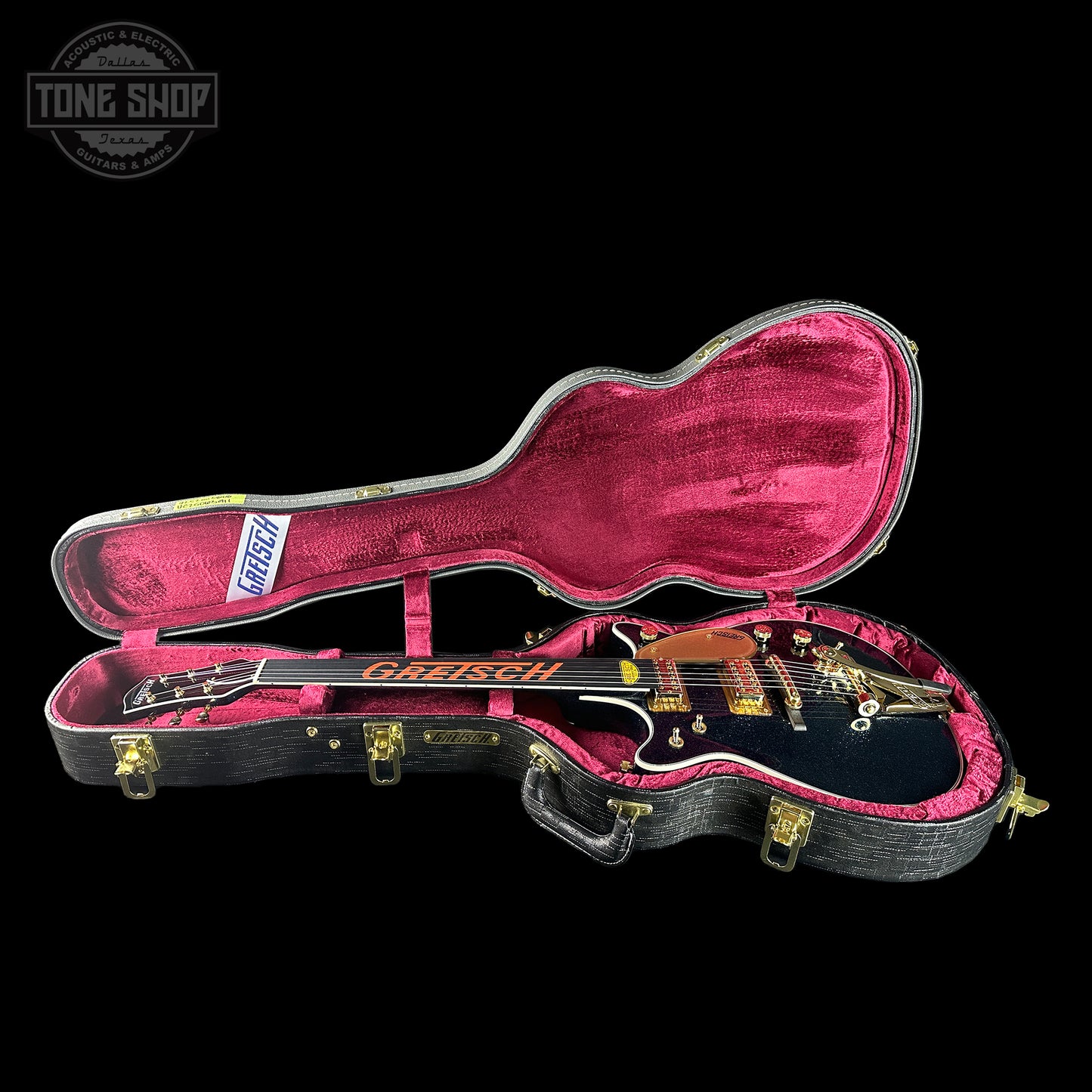 Gretsch Custom Shop G6128-62 Holoflake NOS in case.