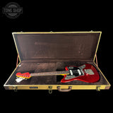 Nash JG-63 Red Sparkle Light Aging in case.