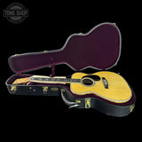 Martin Custom Shop OM 45 Style Adirondack/Exceptional Broad Figure Koa in case.