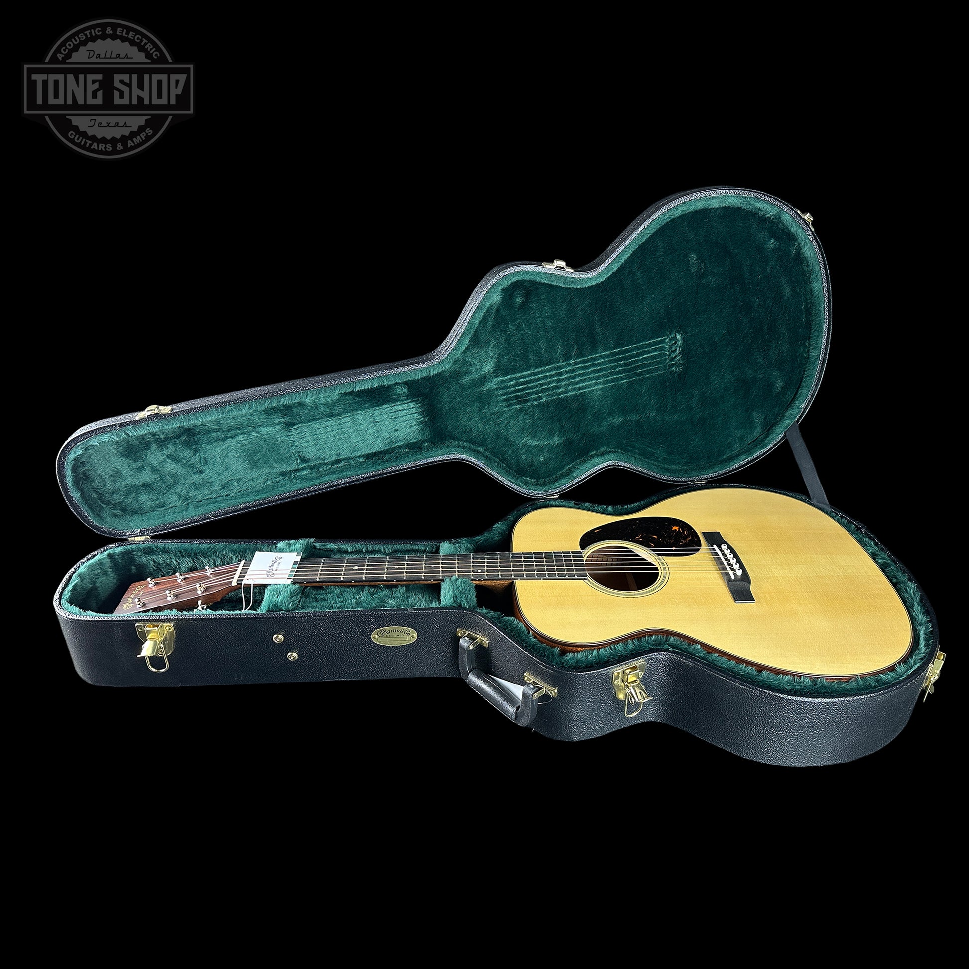 Martin Custom Shop 18 Style 0000 Euro Spruce/Sinker Mahogany in case.