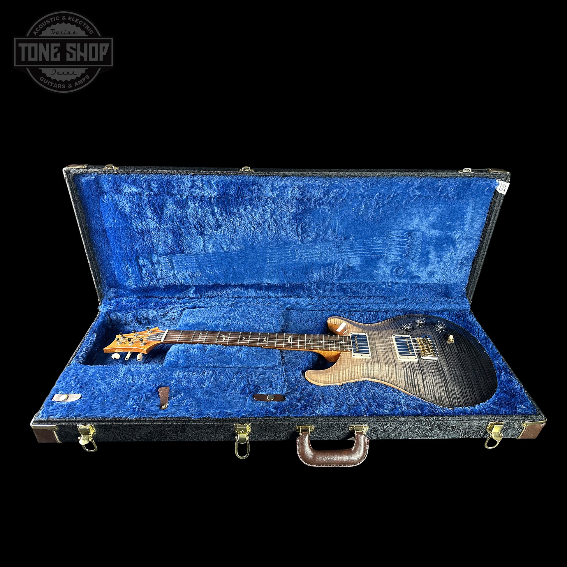 PRS TSG Anniversary Wood Library Artist DGT Frostbite Brazilian Rosewood in case.