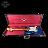 Fender Custom Shop 1969 Stratocaster Journeyman Relic Blue Sparkle in case.