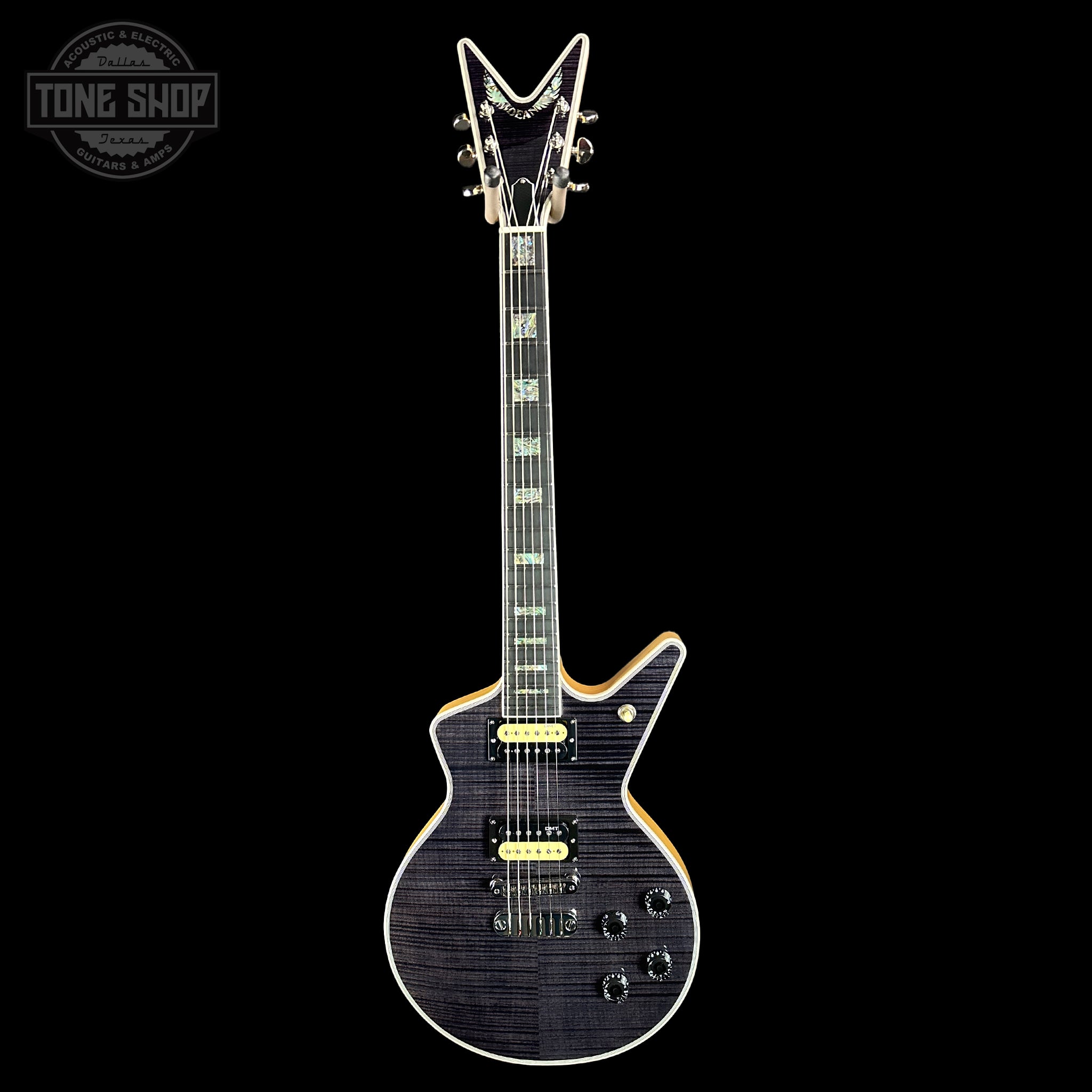 Dean USA Custom Shop Cadillac Trans Black Korina/Flamed