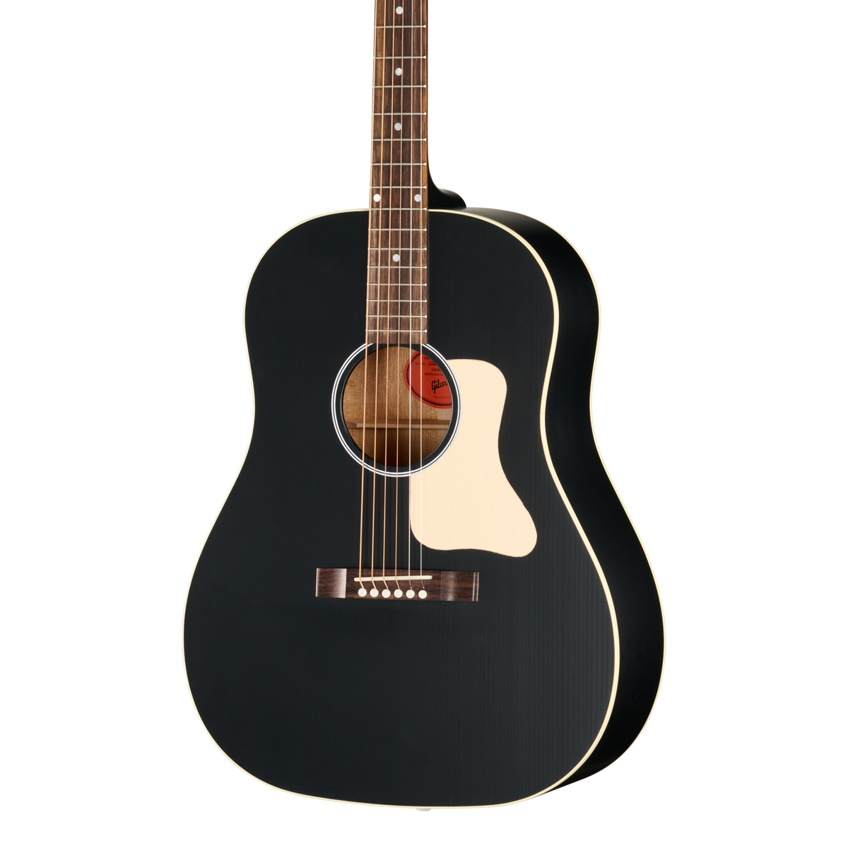 Front of Gibson J-45 Century 12-Fret Ebony.