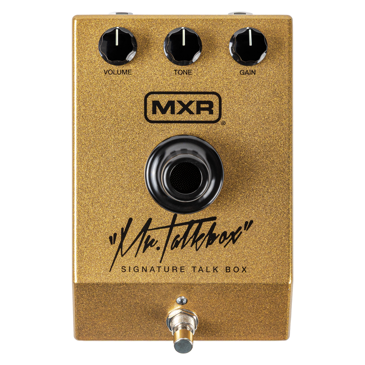 Top of MXR Mr. Talkbox Signature Talk Box.