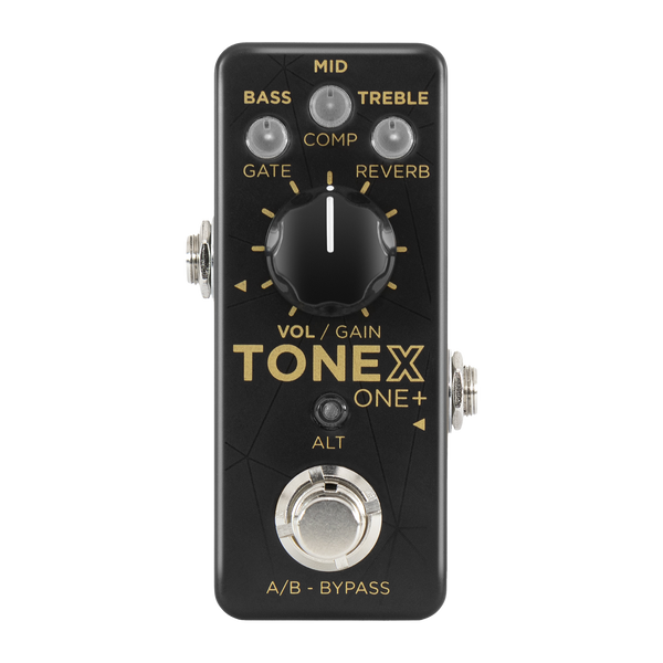 Top of IK Mulitmedia TONEX ONE + Pedal Amplifier/Amp/Cab Bluetooth.