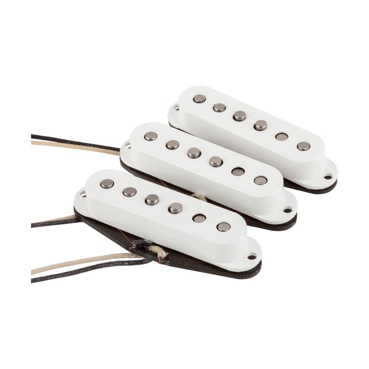 Front of Fender Custom Shop Custom '54 Stratocaster Pickups Set of 3.