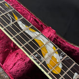 Inlay on Taylor 2025 Namm Custom #41 Grand Pacific Aquamarine Koi Motif.