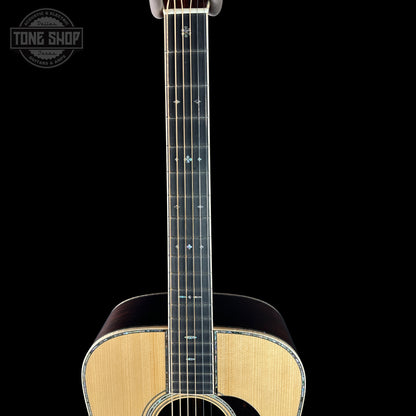 Fretboard of Martin Custom Shop 45 Style Dread Torch Adirondack VTS/Cocobolo.