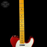 Fretboard of Fender Custom Shop 1967 Telecaster Bigsby Deluxe Closet Classic.