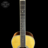 Fretboard of Martin Custom Shop 00-12F 41 Style Adirondack/Exceptional Broad Figure Koa.
