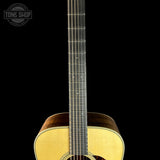 Fretboard of Martin Custom Shop HD-28 Adirondack / Exceptional Broad Figure Koa.