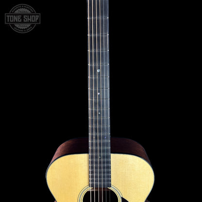 Fretboard of Martin Custom Shop 000 14-Fret Jaguar Claw Mahogany.