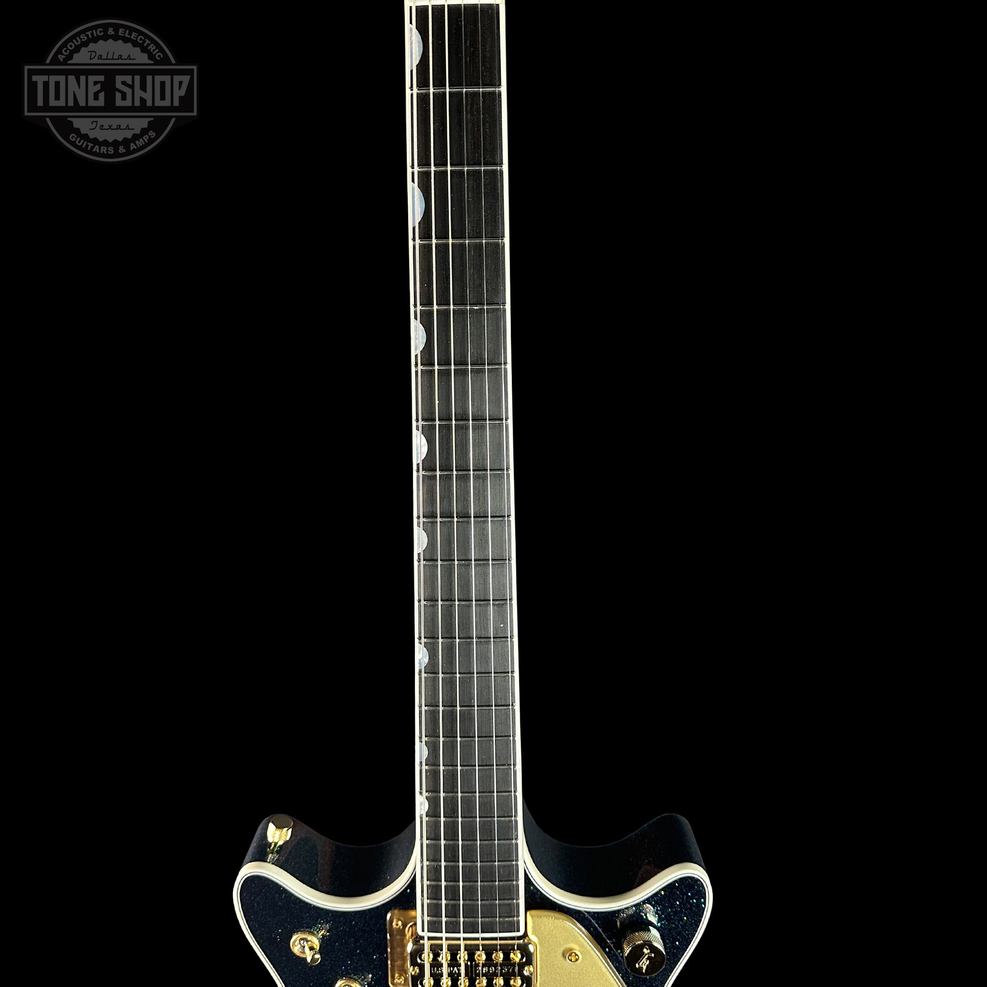 Fretboard of Gretsch Custom Shop G6128-62 Holoflake NOS.