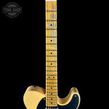 Fretboard of Fender Custom Shop 1951 Nocaster Relic Nocaster Blonde.