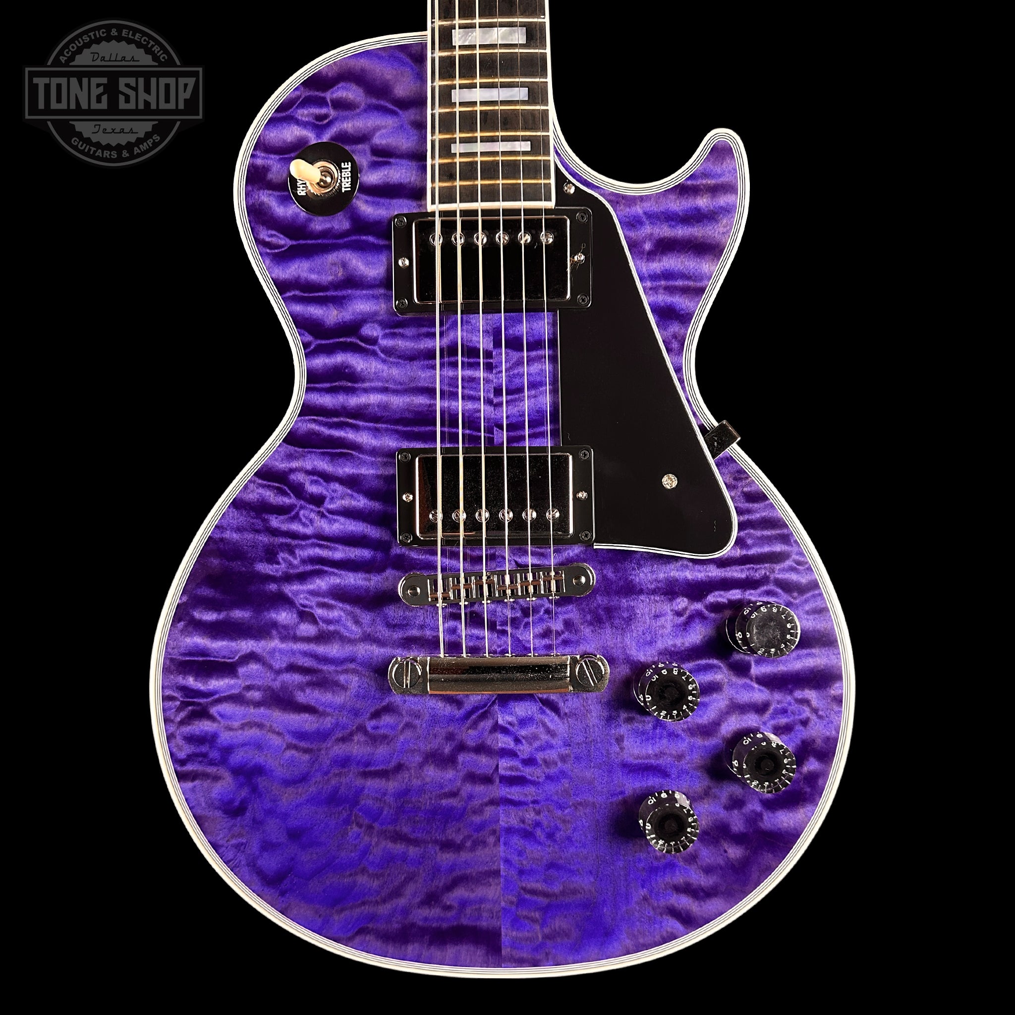 ギター Gibson Les Paul Custum 3A Gibson Custom Les Paul Custom 3A Quilt Top Electric Guitar