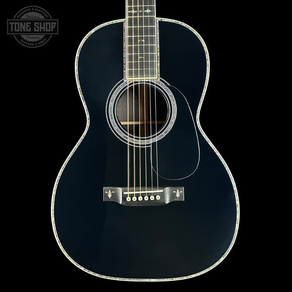 Front of Martin Custom Shop 00-12 45 Style Torch Motif All Black.