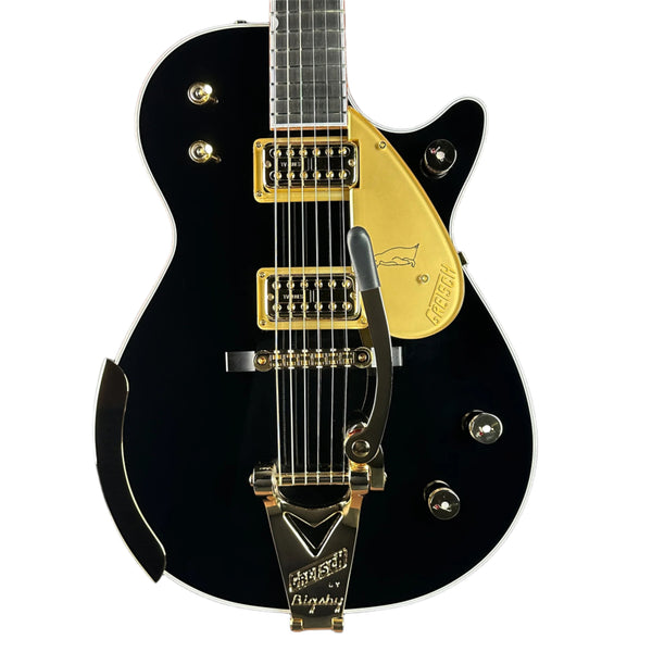 Front of Gretsch G6134T-58-TSFSR Tone Shop Exclusive Vintage Select Edition 58 Penguin Ebony.