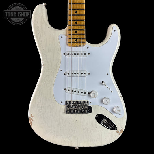 Front of Fender Custom Shop Limited Edition Fat '54 Strat Relic.