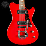 Front of Powers Electric A-Type Select Ghost Flame Signal Red PF42 CamTail.