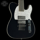 Front angle of ESP Original Series Stephen Carpenter STEF-T7B Baritone.