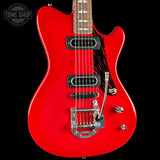 Front angle of Powers Electric A-Type Select Ghost Flame Signal Red PF42 CamTail.